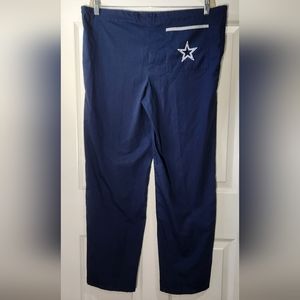 NFL Dallas Cowboys scrubs pants bottoms size Small